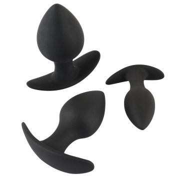 3-Delige Anaal Trainer Set - Zwart*