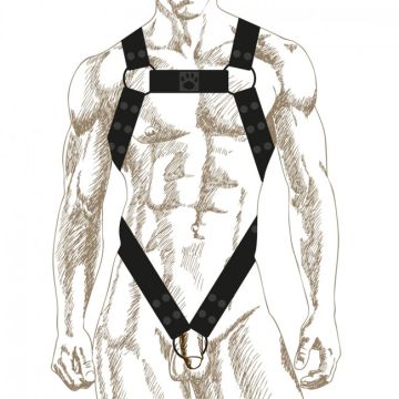 Prowler RED Noir Body Harness Black