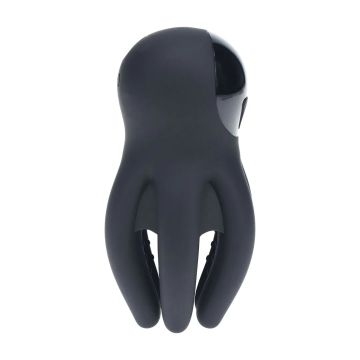 Levelz Digitale Eikel Vibrator met Tentakels - Zwart