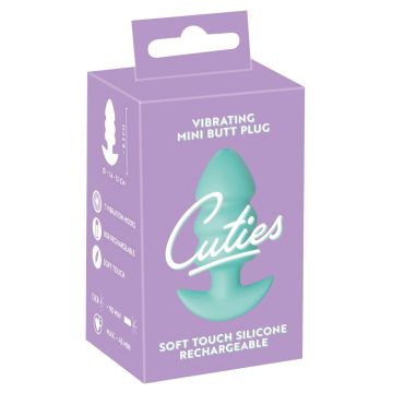 Vibrerende Mini Buttplug Cuties - Turquoise