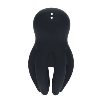 Levelz Digitale Eikel Vibrator met Tentakels - Zwart