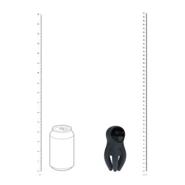 Levelz Digitale Eikel Vibrator met Tentakels - Zwart