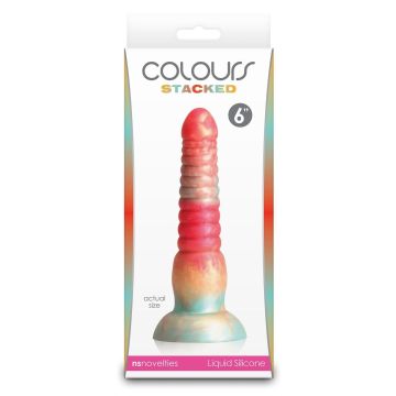 Stacked Dildo 16 cm - Rood/Goud