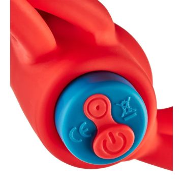 Dreamtoys Vibrerende Cockring Thrill Ring - Rood