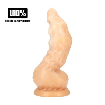 Monster Dildo Golden Alien Invader - Goud