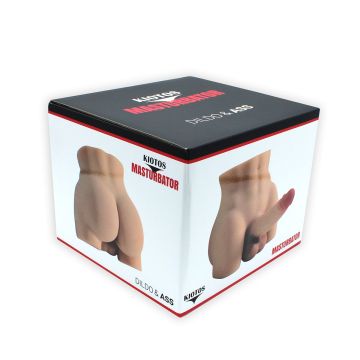 Kiotos  Masturbator Dildo & Anus NR20 - Lichte Huidskleur