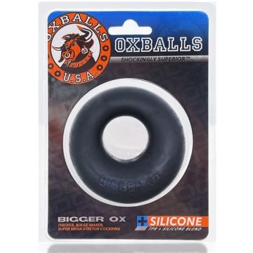 Bigger Ox Cockring - Space Zwart