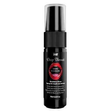 Mondspray Deep Throat Intt met Aardbeiensmaak