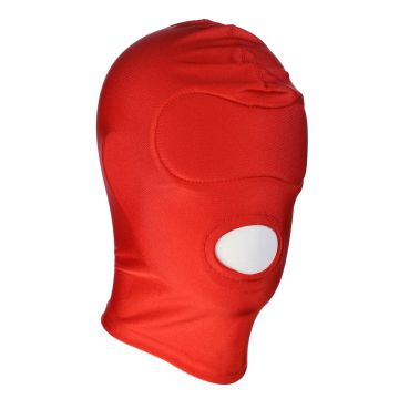 Kiotos BDSM Masker met Open mond - Rood