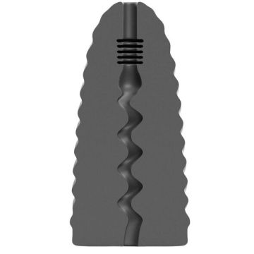 All Black Masturbator Loop - Zwart