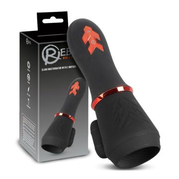 Rebel Glans Masturbator met 2 Motors