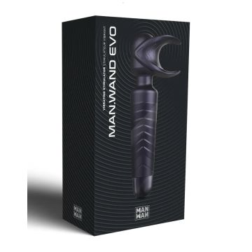 Oplaadbare Wand Masturbator Evo MANWAN - Zwart