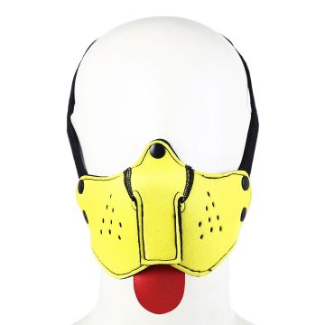 Kiotos Neoprene Puppy Dog Mond Masker - Geel