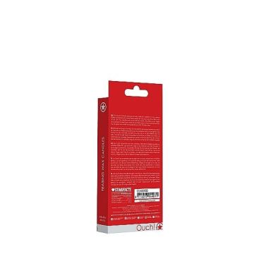 SM Kaarsen 4-Pack - Rood 