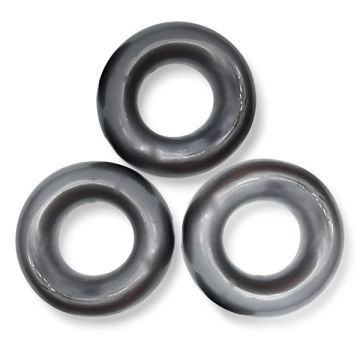 Oxballs Fat Willy 3-pack Cockringen - Grijs