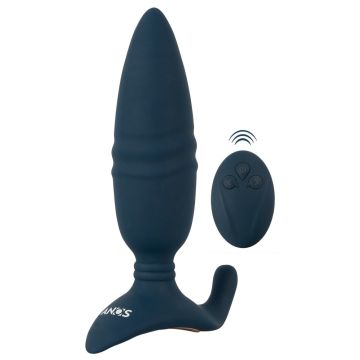 Anos Vibrerende Buttplug RC Thrusting met Afstandsbediening