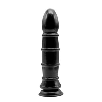 Grote Zwarte Buttplug - 25 cm