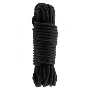 Bondage Touw 10 meter - Zwart Katoen