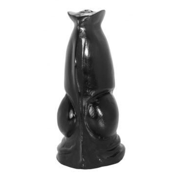 Extreem Grote Dildo Wolf - Zwart
