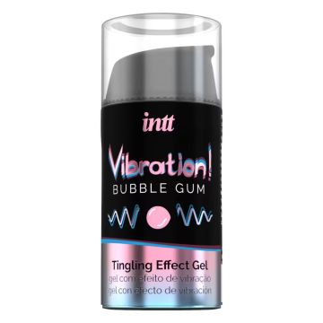 Intt Stimulerende Gel Vibration! - Bubble Gum 15 ml