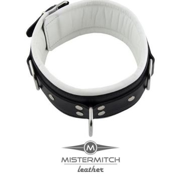 Brede Slavenhalsband Wit 