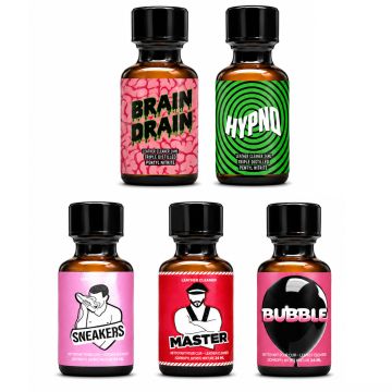 Party Legends Poppers Pack - 5 x 24 ml