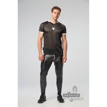Maskulo Skulla Fetish T-Shirt - Wit*
