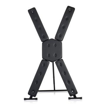 XR Brands Bondage St. Andrews Cross - Zwart