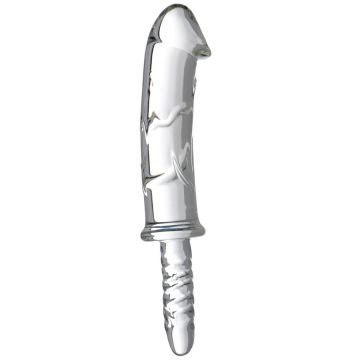 Glazen Dildo Battle Rammer XL