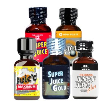 Juicy Poppers Pack - 5 x 24 ml
