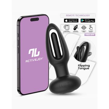 Buttplug met bewegende tong IY - Zack