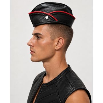 Dale Mas Play Boy Chapeau - Zwart/Rood