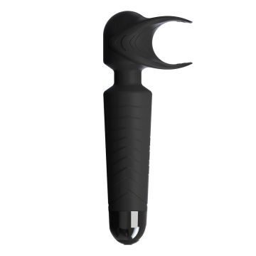 Zwarte Wand Vibrator - Man Wand 