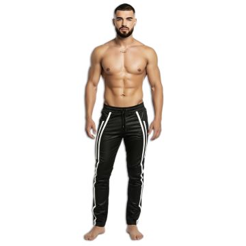 ROK Rebel Two Stripes Broek - Zwart/Wit