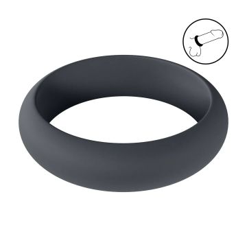 Brede Siliconen Cockring M - 3.5 cm