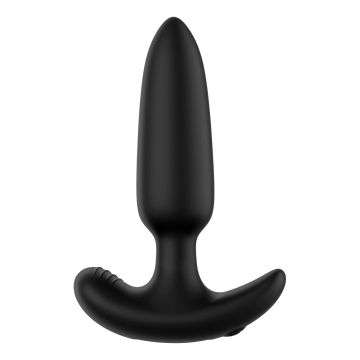 Vibrerende Buttplug Pointed - Zwart