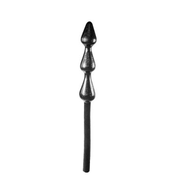Deep'R Barb Dildo Zwart - 70 x 8 cm