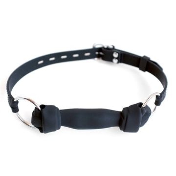 Mister B Dog Bone Gag - Black