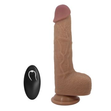 Realistische Vibrator Pretty Love Tommy Lifelike Skin - Licht Bruin