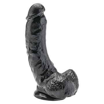 Get Real Realistische Dildo Zwart 23 cm