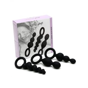 Satisfyer Plugs - Zwart