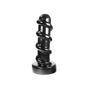 Dark Crystal Cyclone Dildo Black