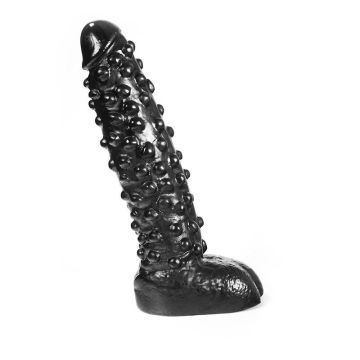 Dark Crystal Pineapple Dildo Black