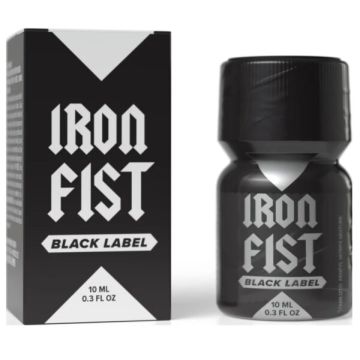 Iron Fist Black Label Poppers - 10 ml