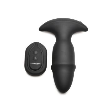 XR Brands Vibrerende Buttplug Butt Slider - Zwart