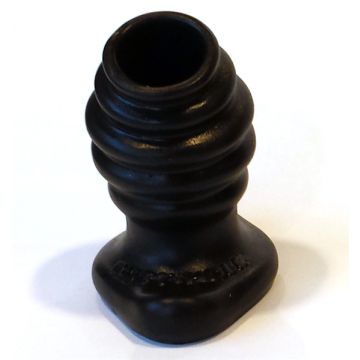 Oxballs Butt-Hole Rippled Fuckplug Black Small