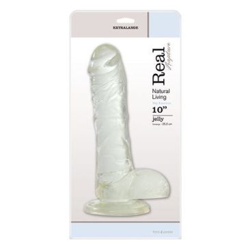 Jelly Realistische Dildo Real Rapture - Clear