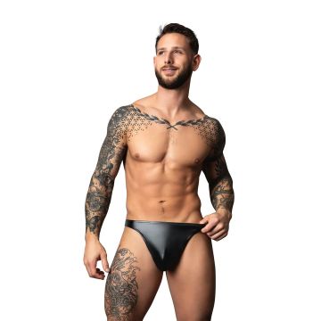 Male Power Bong Thong - Zwart