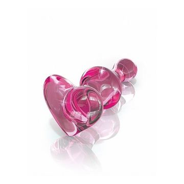 Icicles No. 74 Buttplug Hartje - Roze