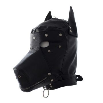 Zwart Masker Doggie Syle